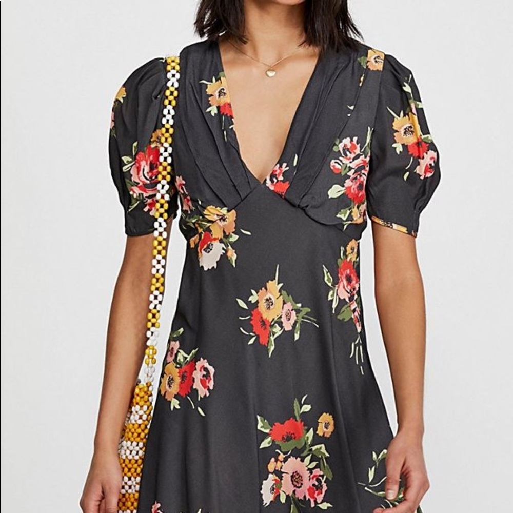 NWT Free People Neon Garden Dress